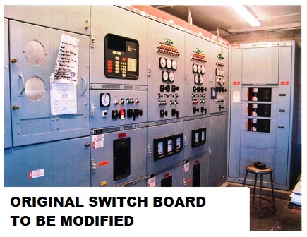 SWITCH BOARD TO BE MODIFIED